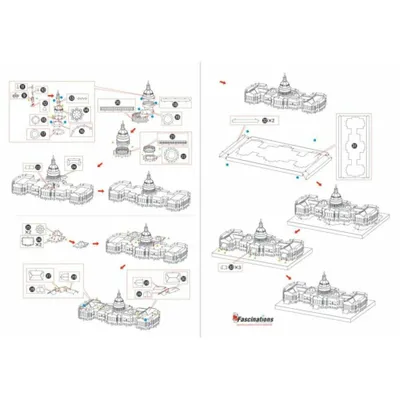 Image de METAL EARTH Puzzle 3D Capitole
