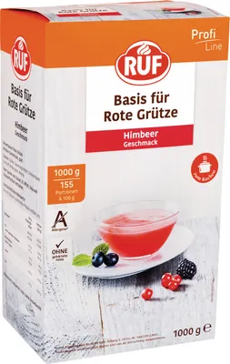 Produktbild von RUF Rote Grütze Himbeer (1 kg)