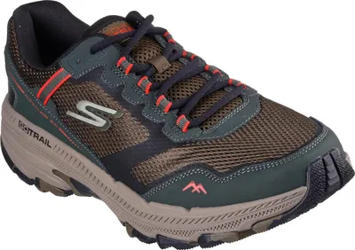 Produktbild von Skechers - "Go Run Trail Altitude 2.0 Marble Rock 3.0" Wanderschuhe für Herren, Leder FS12145 (40,5 EU) (Oliv/Schwarz)