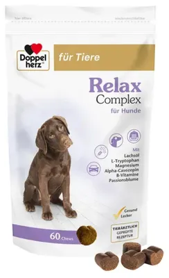 Produktbild von Doppelherz für Tiere Relax Complex Chews für Hunde, 60 St. Gummidrops
