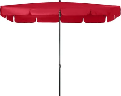 Produktbild von Sonnenschirm Mittelstockschirm Doppler Polyester 180 g/m² rot