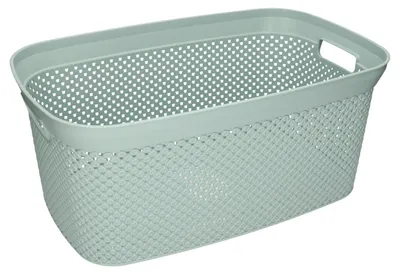 Produktbild von Storage Solutions Waschekorb - 35 Liter - grun - 54 x 34 x 23 cm