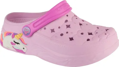 Produktbild von Skechers Unicorn Dreamer 308400L-LTPK, Badelatschen, für Mädchen, Blau