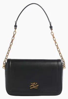 Image de Sac bandoulière Karl Lagerfeld, modèle Essentials, couleur noire