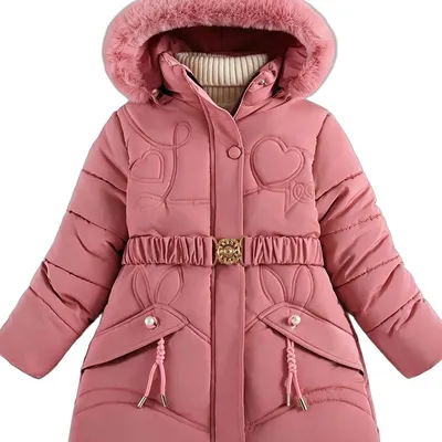 Productafbeelding van Currero Winterjas Meisjes Roze 5-6Y