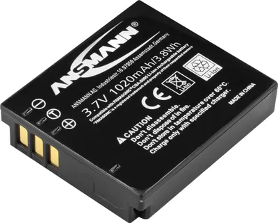 Produktbild von ANSMANN Li-Ion Akku A-Pan CGA S005 3,7V, 1020 mAh, Leistungsstarke Batterie