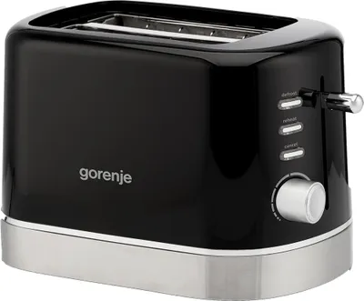 Immagine prodotto di Tostapane GORENJE T800DB, 2 fette, 800 W, nero-argento