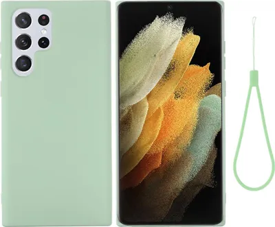 Produktbild von Hülle für Samsung Galaxy S22 Ultra Handyhülle Silikon Case Cover Bumper Matt