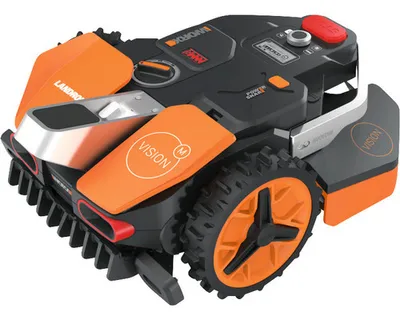 Image de WORX Landroid Vision M800, Tondeuse robotisée, 800 m², 19 cm, 3 cm, 6 cm, Lames rotatives