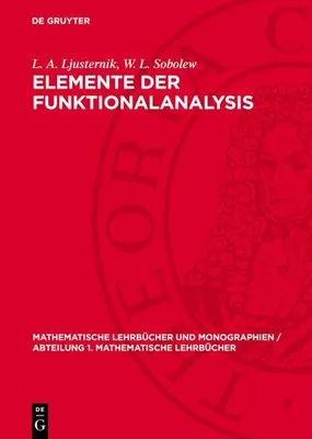 Produktbild von Elemente der Funktionalanalysis