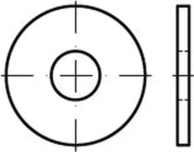 Produktbild von Reyher  Scheiben ISO 7093 -1 A 2 200 HV 8 A 2 (100 Stück)