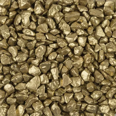Produktbild von DEKOSTEINE metallic 9-13mm. 1kg. GOLD