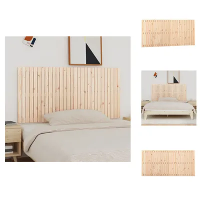 Immagine prodotto di vidaXL Testata a muro 185x3x90 cm in pino massiccio - Testate e piedi