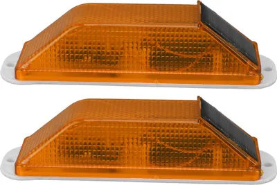 Obrázek produktu pro 2 ks solárních výstražných stroboskopů LED LAMPHEIL HOT WASHEFORTE LACON BACON BARRICADE BONDAUSBAU SAFETY GLOBE