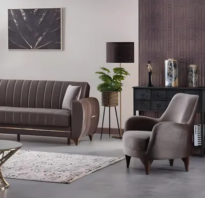 Produktbild von Luxus Sessel Design Möbel Wohnzimmer Moderne Sitz Polstersessel