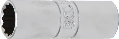 Immagine prodotto di BGS Presa per candele con gommino di fissaggio Azionamento a dodici cilindri Quadro 12,5 mm (1/2") SW 16 mm - 2385