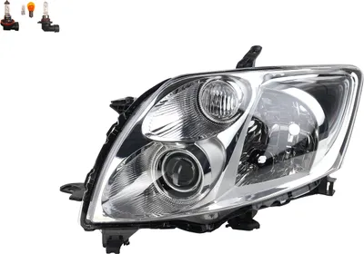 Produktbild von Scheinwerfer passend für Toyota Auris 03/2007-02/2010 Links Leuchtmittel 8117002460 8117002470 8117002480 8117012A30 8117012C60 Johns