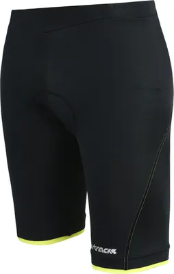 Produktbild von Airtracks Damen Fahrradhose Kurz Comfort Line - M - schwarz-neon