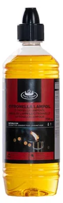 Produktbild von Esschert Design Brennstoffe  Lampenöl Citronella in der Flasche 0,75 Liter