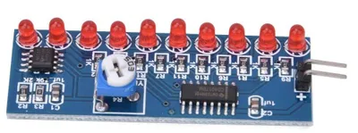 LED Wasserlichtmodul NE555 CD4017 10er Lötbausatz