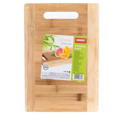 Produktbild von Schneidebrett, Bambusholz, Bambusbrett Brillante Bamboo 30x20cm