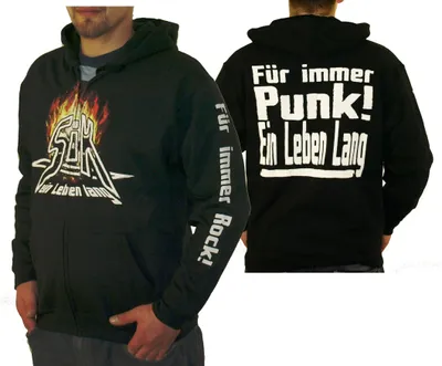 Zdjęcie produktu dla S.i.K. - Na zawsze punk, bluza z kapturem, rozmiar S