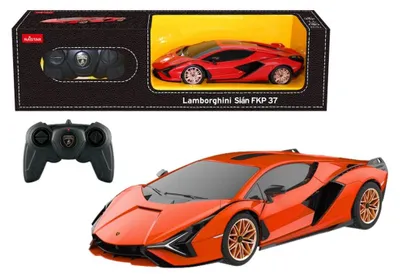 Produktbild von Lamborghini Sian RC Auto 1:24 Rastar Orange