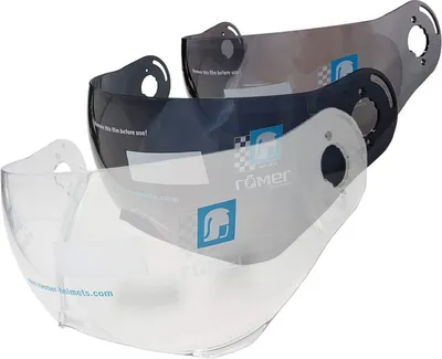 Produktbild von Helmvisier für RO20035 und RO20037 Römer Helmets Visiertyp: getönt,