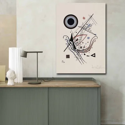 Immagine prodotto di Wallity, 70100FAMOUSART- CVT1569, Quadri su tela colorata, 70 x 100 cm, 100% tela scamosciata