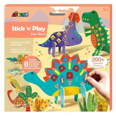 Immagine prodotto di Stick N Play - Il mondo dei dinosauri