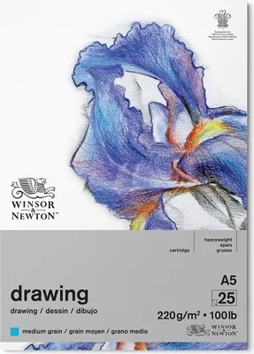 Zdjęcie produktu dla Podkładka do rysowania WINSOR & NEWTON Medium Block, A5 25 listů