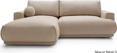 Produktbild von Ecksofa Eckcouch L-Form, Sofa Couch, mit Schlaffunktion, Bettkasten, Kissen, Polstermöbel, Divo I  LINKS, Now or Never 5
