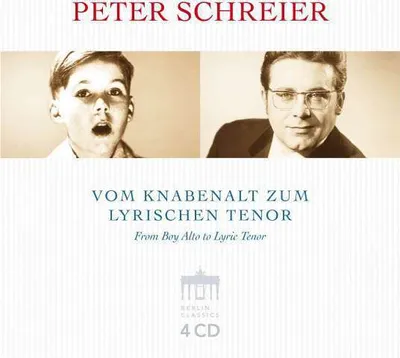 Produktbild von Peter Schreier-Vom Knabenalt zum lyrischen Tenor