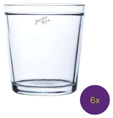 Immagine prodotto di Set di 6 vasi in vetro per orchidee ORCHID CLEAR trasparente H. 13,5 cm D. 12,5 cm Sandra Rich