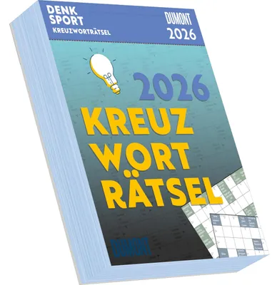 Productafbeelding van DUMONT - Kruiswoordraadsel 2026, dagkalender, 11,8 x 15,9 cm