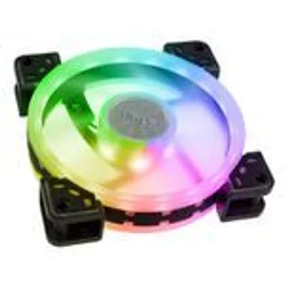 Image de Akasa Vegas TLX, ventilateur, 12 cm, 1 500 tr/min, noir, blanc
