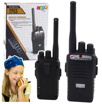 Image de Kit talkie-walkie compact pour enfants, portée 50-60 m