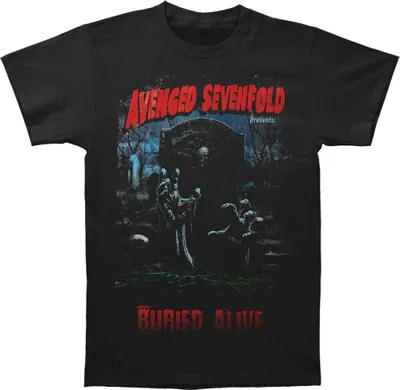 Obrázek produktu pro Avenged Sevenfold - Tričko "Buried Alive Tour 2012" pro muže/dámy Uni RO6666 (S) (Black)