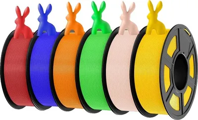 Image de filament pour imprimante 3D, matériau écologique, haute précision, 2PLAPLUS 6MIX07