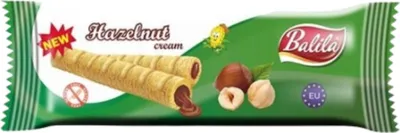 Produktbild von Maisröllchen mit Haselnusscreme, glutenfrei, 18 g – BALILA