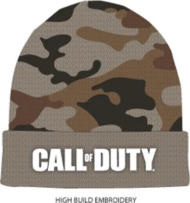 Obrázok produktu pre Call Of Duty Franchise Beanie Camo Hi Build Výšivka