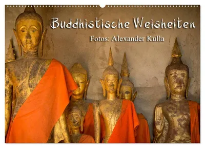 Produktbild von Buddhistische Weisheiten (Wandkalender 2027 DIN A2 quer), CALVENDO Monatskalender