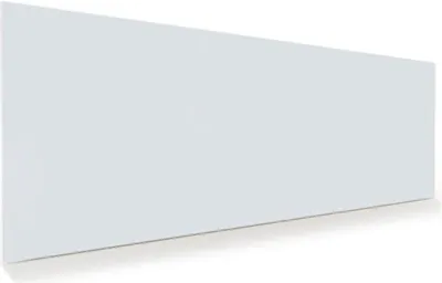 Produktbild von Glasbild 150x60cm in XXL für Wohnzimmer, Schlafzimmer Motiv Hellgrauer Hintergrund
