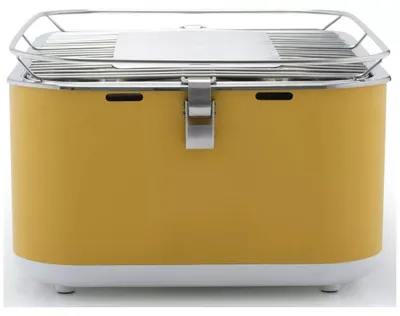 Image de Barbecue à charbon portable jaune avec housse - Barbecook - 223.5925.000 - carlo