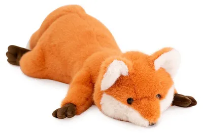 Produktbild von Plüschfuchs liegend Orange Spielzeug 60 cm - Fuchs