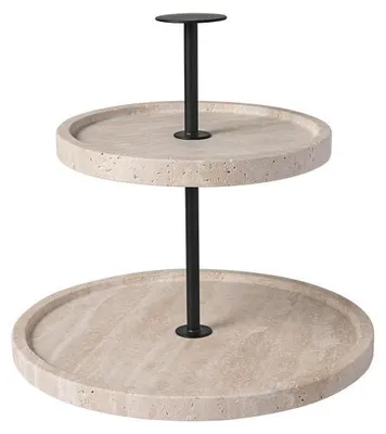 Zdjęcie produktu dla Villeroy&Boch - Etażerka / Patera na ciasto 24,5 cm Travertine