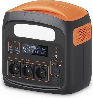 Obrázok produktu pre Prenosný solárny generátor s výkonom 1200 W a kapacitou 1102,5 Wh – rýchla nabíjačka s čistou sinusovou vlnou a viacerými konektormi
