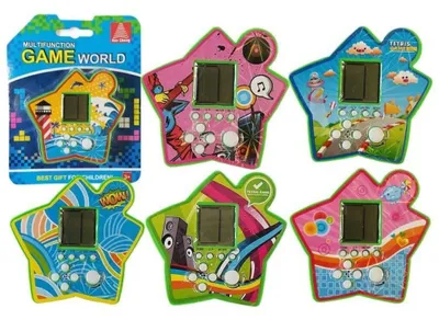 Produktbild von Leantoys Elektronisches Taschenspiel Tetris Star Grün