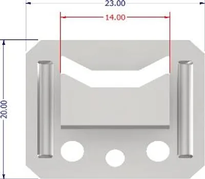 Immagine prodotto di Morsetto per ponte 1 mm 100 pz
