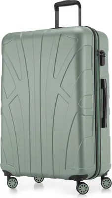 Image de Suitline - Valise de voyage grande extensible, valise XL 4 roulettes, valise à roulettes coque rigide, trolley Hardcase Check-In bagages 20-23 kg, sangle 158 cm, TSA,Mint